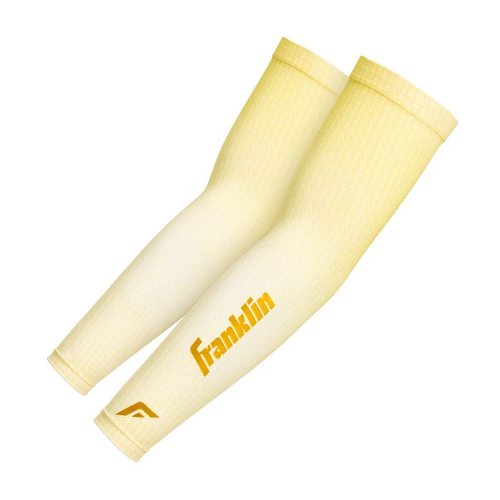 Franklin Vanilla Gold Baseball/Softball Arm Sleeve – 23590/23591 Franklin Vanilla Gold Baseball/Softball Arm Sleeve – 23590/23591
