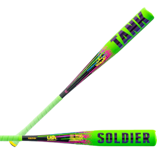 2026 Soldier Tank -8 USA Baseball Bat One-Piece Alloy