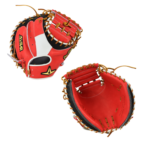 All-Star CM3000 Pro-Elite Japan Series 34” Baseball Catcher’s Mitt – CM3000-J2-34-RHT-RD