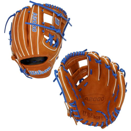 Wilson A2000 1786 BL Exclusive “ROYAL TIMBER” 11.5” Infield Baseball Glove - #14