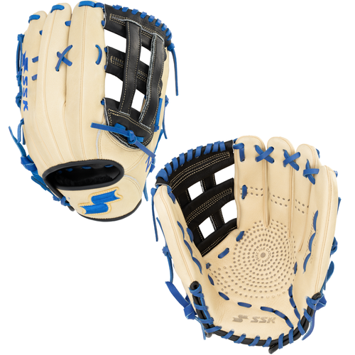 SSK Z5 Craftsman 12.75” Outfield Baseball Glove Z5-1275CMLBLKRYL3
