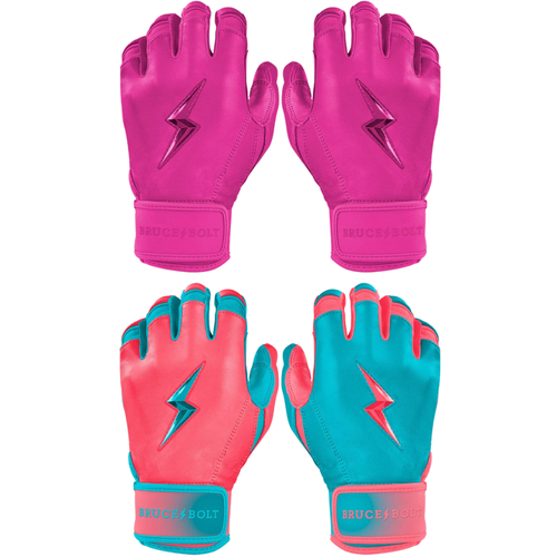 Bruce Bolt Max Clark Signature Series Short Cuff Youth Baseball Batting Gloves – BB-SC-MAX