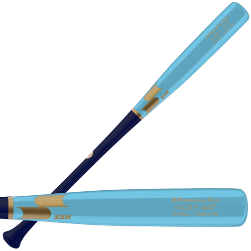 SSK Z9 Professional Edge RC24 Pro Maple Wood Baseball Bat – Z9-RC24-NVYCOLGLD