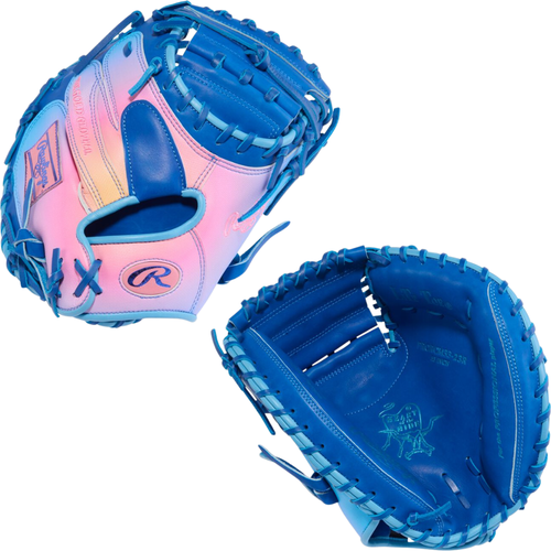 Rawlings Heart of the Hide Fun Burst 2.0 33” Baseball Catcher’s Mitt – PRORCM33-23R