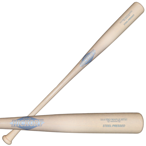 Old Hickory MT27 Mike Trout Custom Steel Pressed Maple Wood Baseball Bat – MT27 NAT/NAT/COL