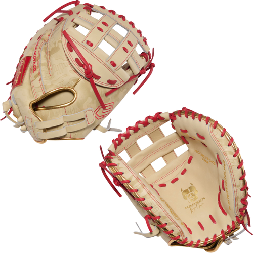 Rawlings Heart of the Hide 33” Fastpitch Softball Catcher’s Mitt – PROCM33FP-24CS