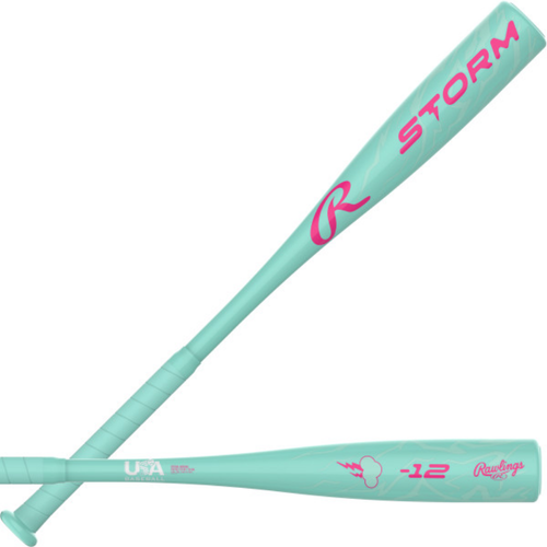 Rawlings Storm Fastpitch Softball -12 USA T-Ball Bat – R0075127