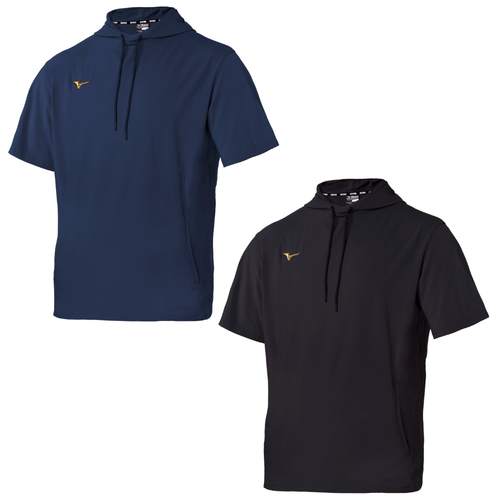 Mizuno Pro Short Sleeve Hoodie Adult Short Sleeve Hoodie – 351220