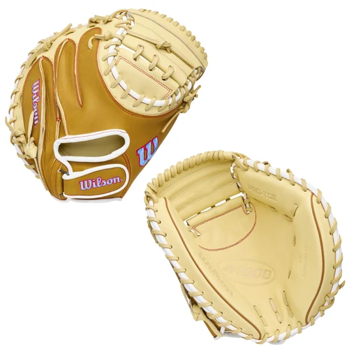 2027 Wilson A1000 PF33 33” Baseball Catcher’s Mitt – WBG03001RTPF33