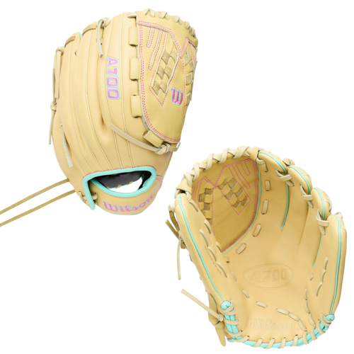 2027 Wilson A700 12.5” Youth Outfield/Pitcher’s Fastpitch Softball Glove – WBG05001RT125