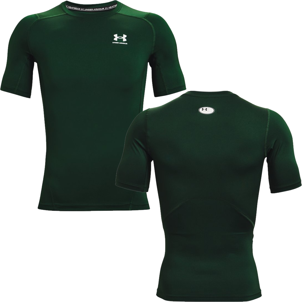 Under Armour Mens HeatGear Armour Compression Shirt Short Sleeve 1361518 -  New