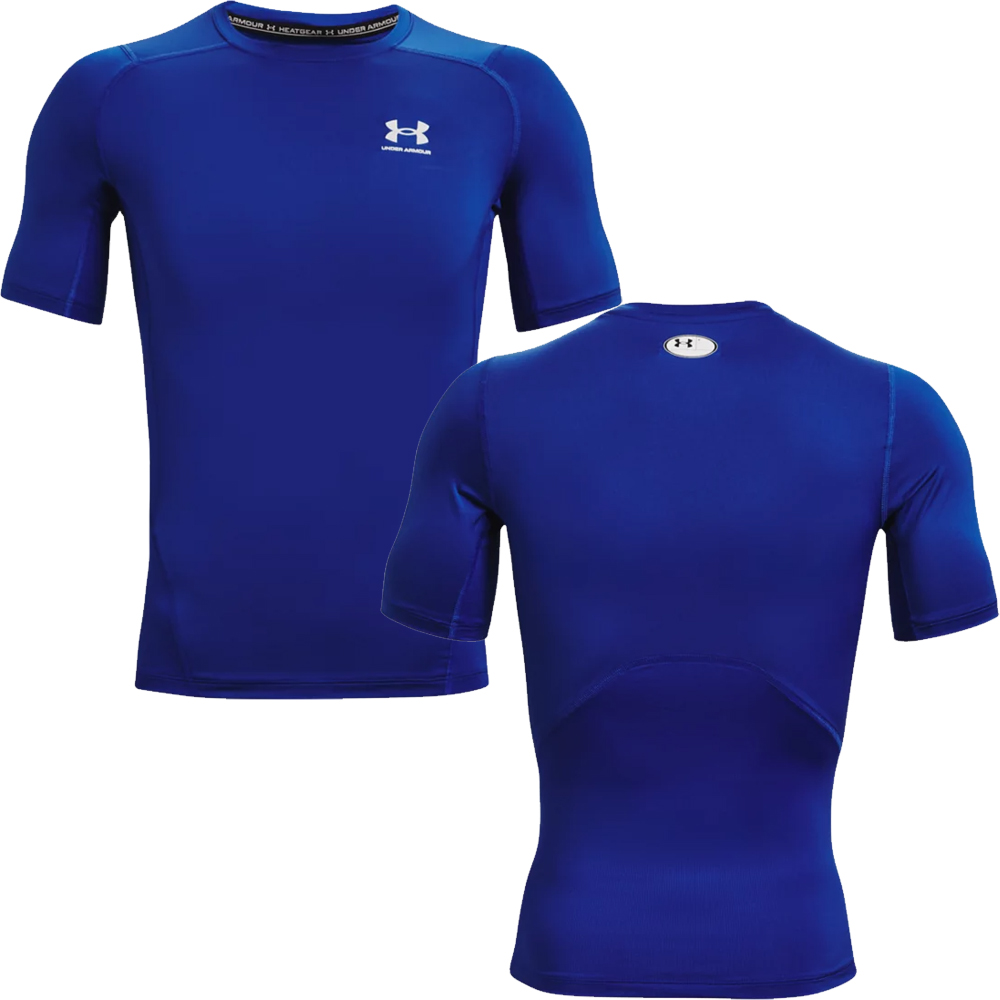 Under Armour Compression Shirt Mens Small Long Sleeve Blue