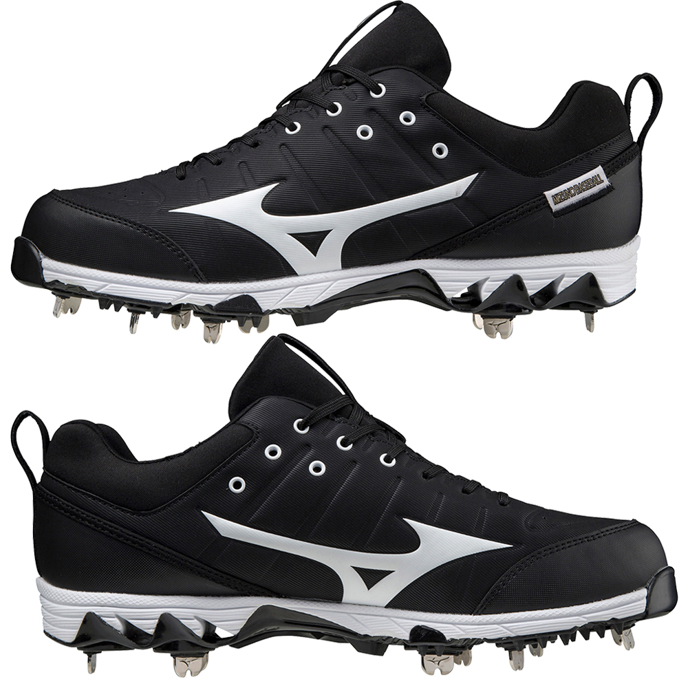 mizuno 9-spike ambition low men's metal baseball cleats