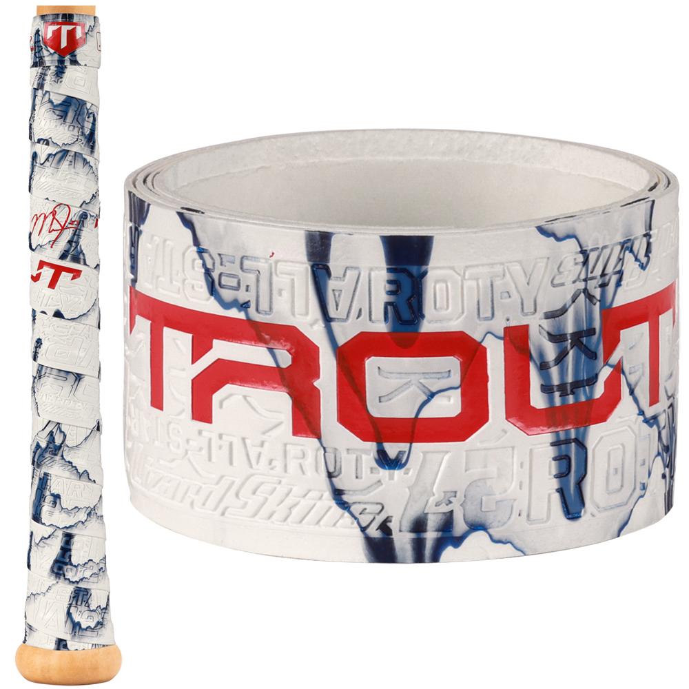 0.5mm & 1.1mm Camo Baseball Bat Tape Lizard Skins Mike Trout DSP Bat