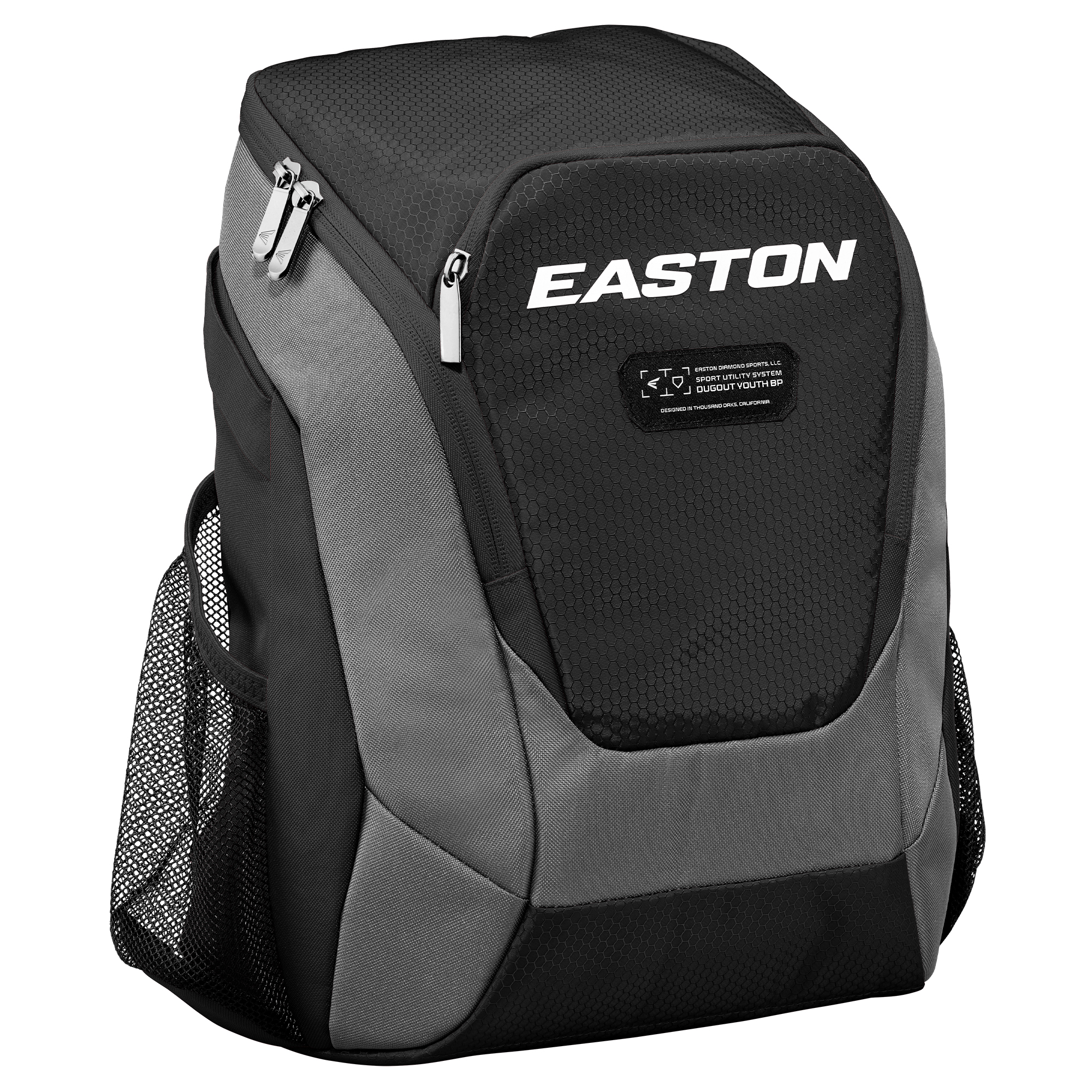 Sac Easton Baseball/softball Junior, Noir Camouflage, Compartiment Pour 2 Battes, équipement