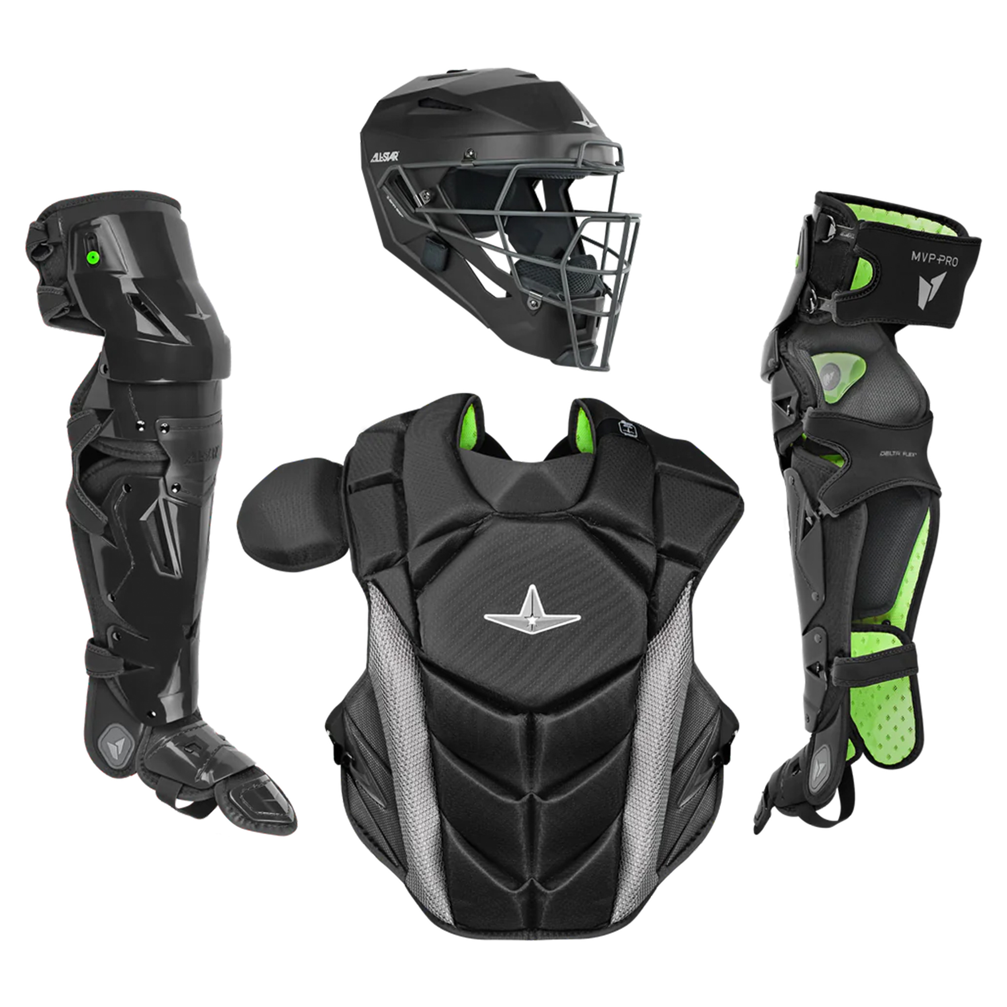 Casque All-Star MVP5 L Pro Catchers mat royal (taille 7-7,5