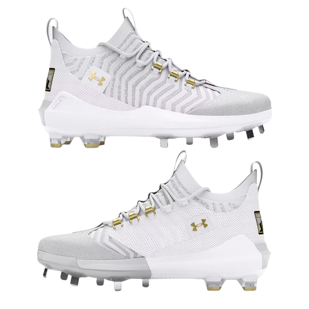 Under Armour Mens Harper 9 Pro ST Metal Baseball Cleats 3027445-103 Size 6.5 Under Armour Harper 9 PRO ST Metal Baseball Cleats – 3027445 main image 3