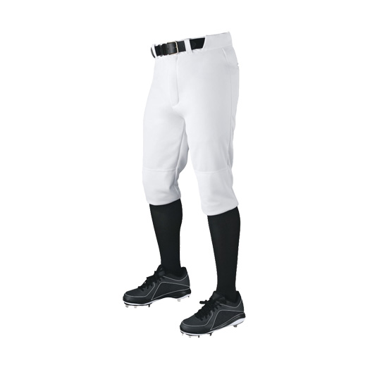 DeMarini Youth Veteran Knicker Baseball Pant White S, Size: Small