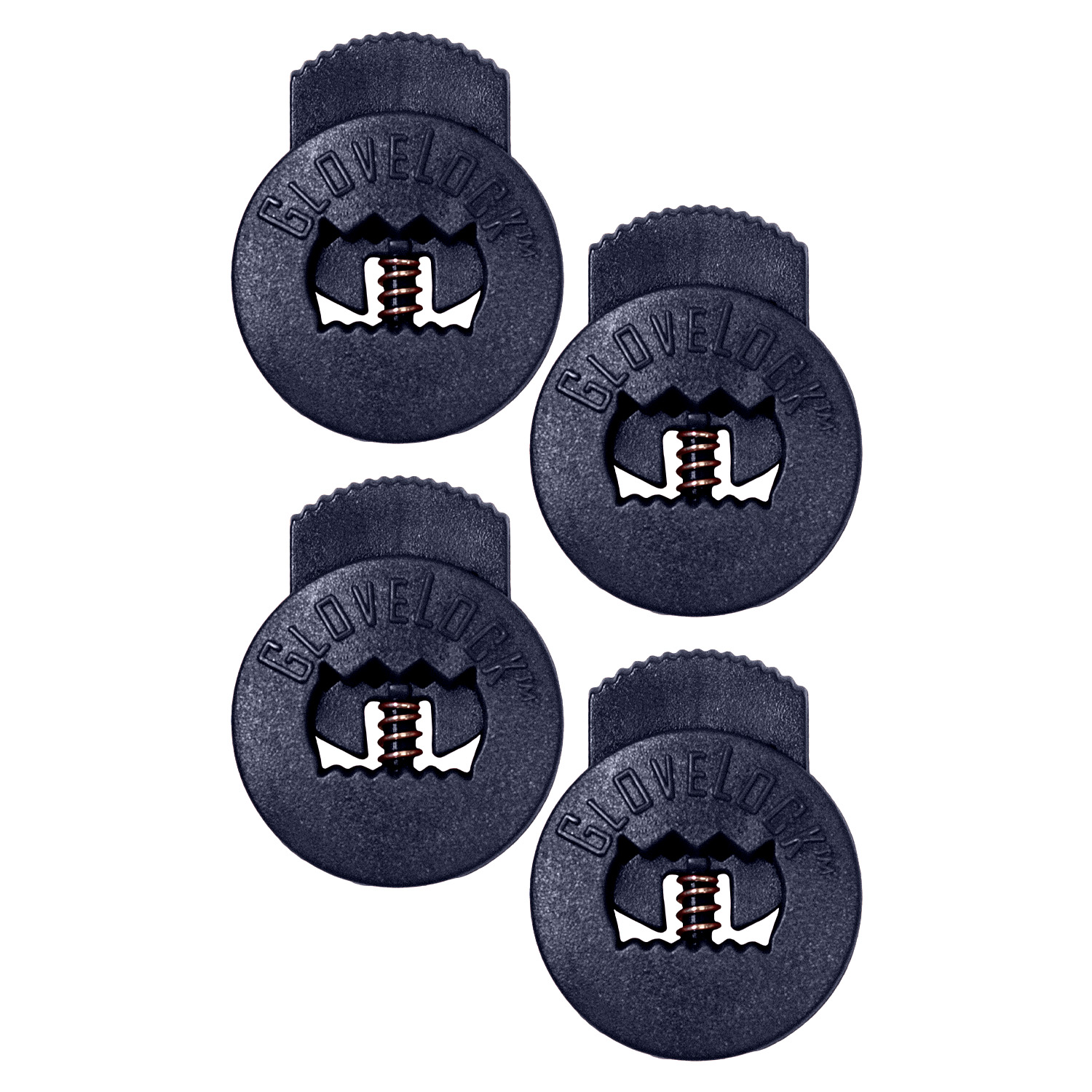 GloveLock - Lot De 4 Clips De Serrage Pour Gant De Baseball/softball - Couleur Marine, Neuf