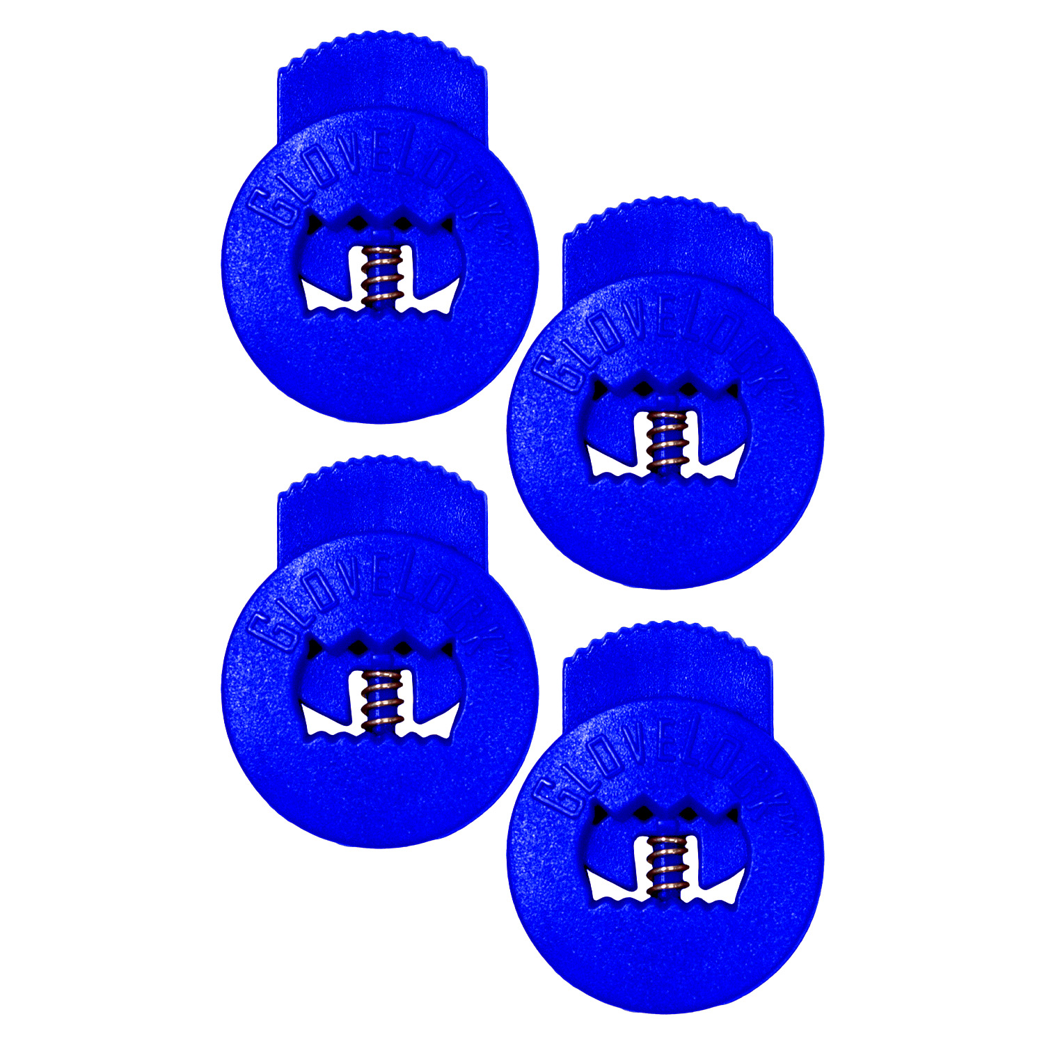 GloveLock - Pack De 4 Clips De Serrage Pour Gant De Baseball/softball - Couleur Navy - Neuf