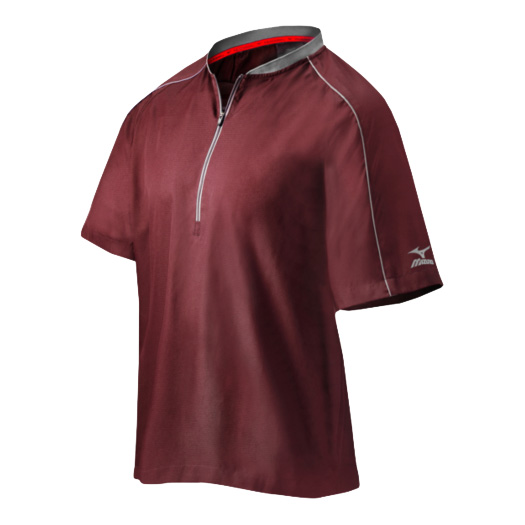 mizuno youth comp short sleeve batting jacket