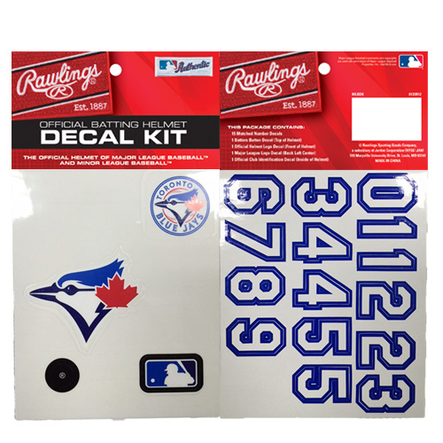 MLB Replica Helmet Decal Kits - Temple's Sporting Goods