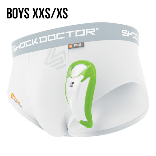 Shock Doctor Core Brief with Bio-Flex Cup - Boys