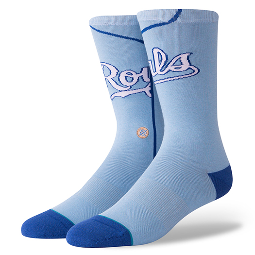 STANCE MLB Crew Socks Toronto Blue Jays Alternate Jersey Size