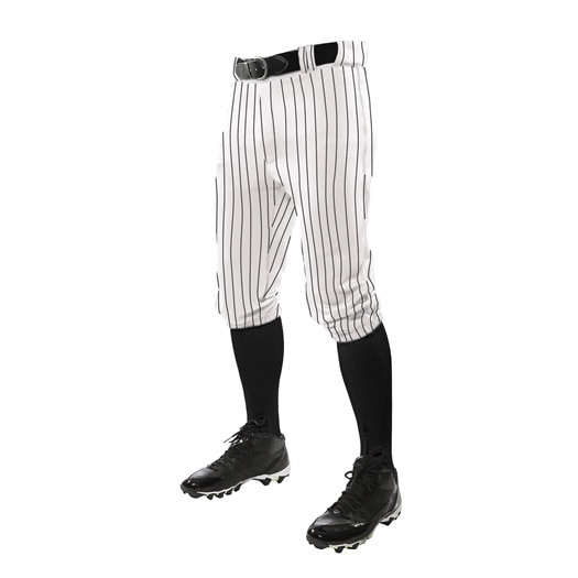 All-Star Classic Pinstripe Youth Baseball Pant BSP4Y-W - Bases Loaded