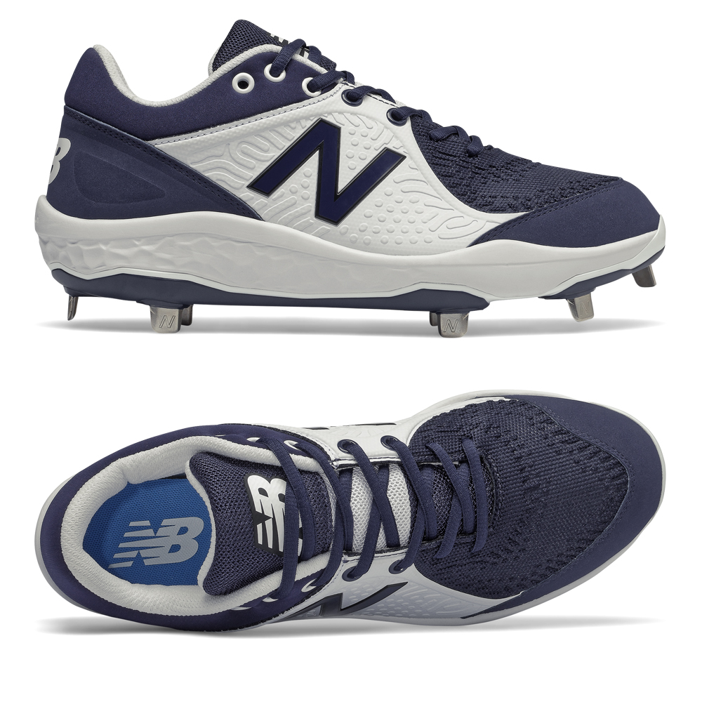 navy new balance baseball cleats