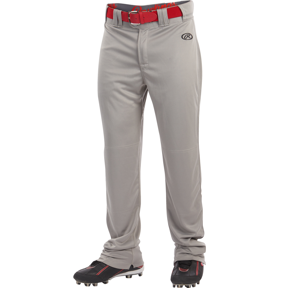 Rawlings Launch LNCHSRP Adult Piped Baseball Pant - White/Navy - Small