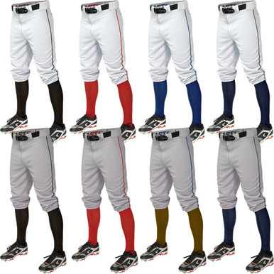 mizuno youth knicker baseball pants with piping