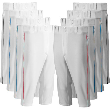 Mizuno Select Piped Youth Short Baseball Pant 350410 - Bases