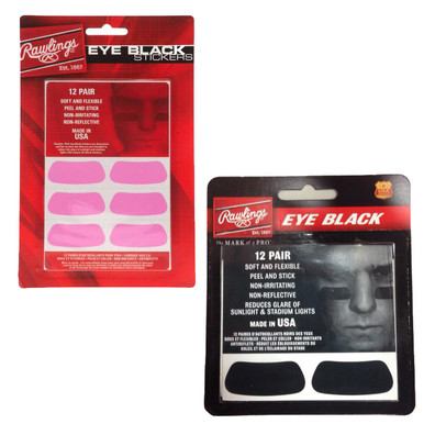Rawlings Eye Black Stickers (Pink)