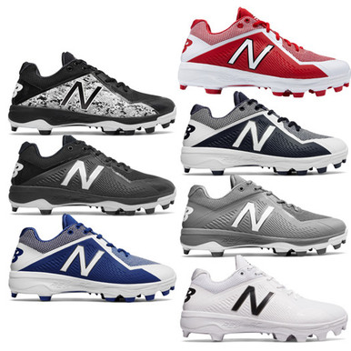 new balance men's pl4040v4 molded baseball shoe