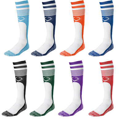 Small Royal//White Evoshield Throwback Baseball//Softball Game Socks