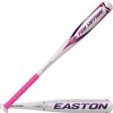 Easton Pink Sapphire -10 Batte de softball rose et violet