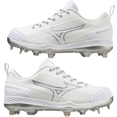 Mizuno Sweep 6 Womenâs Metal Fastpitch Softball Cleats 320662