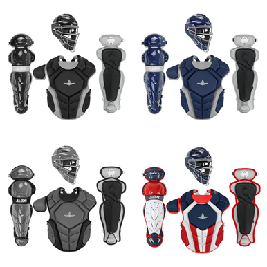 Kit Attrapeur Baseball All-Star Top Star - Taille Jeunesse 9-12 - Noir/Graphite - Neuf