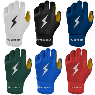 Ensemble Baseball Bruce Bolt – Gants Frappe Jeune + Manches + Casquette – Violet