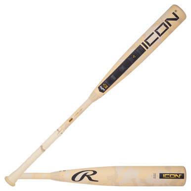 2025 Rawlings Icon -3 BBCOR Baseball Bat Two-Piece Composite – RBB5I3