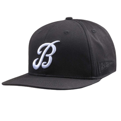 Baseball Cap Script Baseballism Bat Bros B Script Lifestyle Snapback Hat – BAT BROS SCRIPT