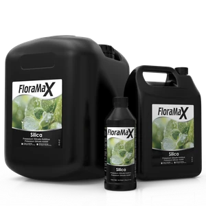 FloraMax Silca – 1 litre, 5 litre and 20 litre group shot