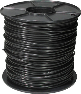 6mm Black poly hose per metre