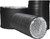 Black Vinyl-Coated Ducting – 150mm × 4.5m