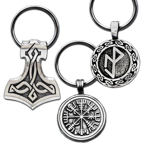 Viking / Norse Key Rings 18pc Viking / Norse Key Rings 18pc