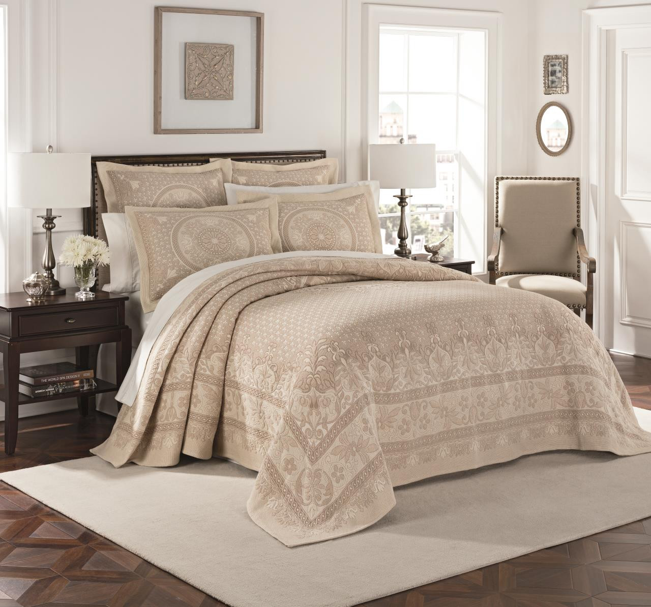 Basset Linen Matalesse Bedding Collection by Williamsburg | Paul's
