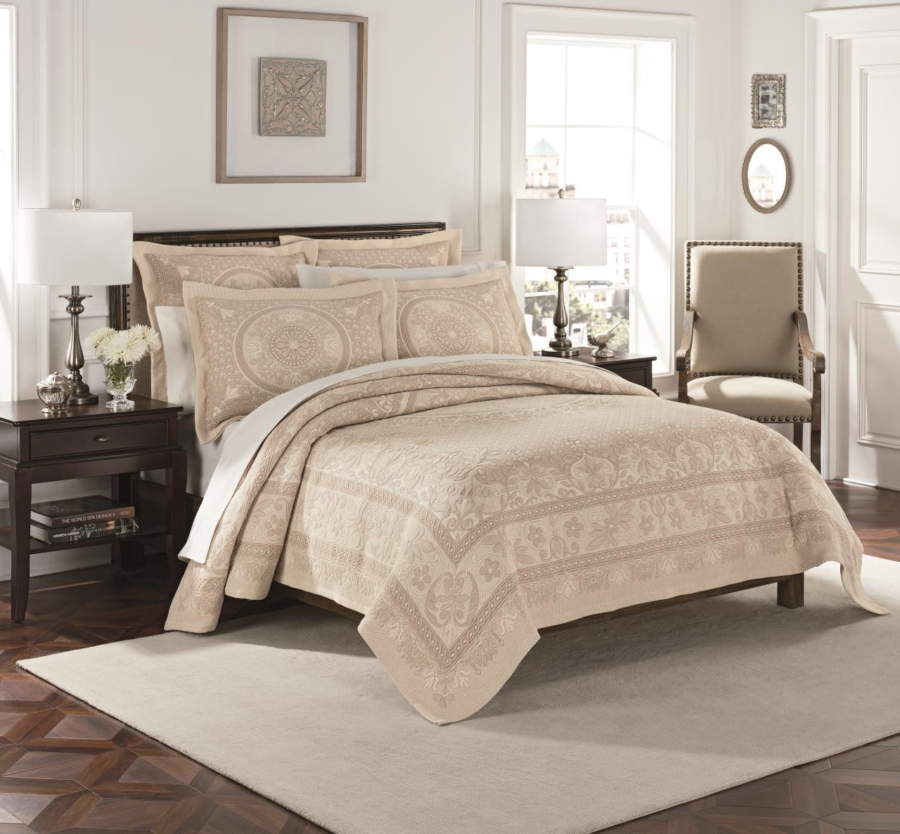 Basset Linen Matalesse Bedding Collection by Williamsburg | Paul's