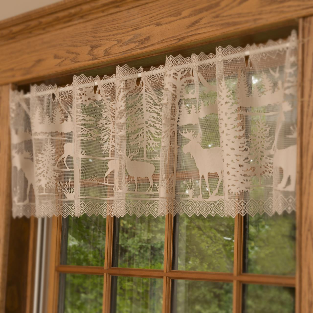 Lodge Hollow Lace Curtains by Heritage Lace | Paul's Home Fashions
