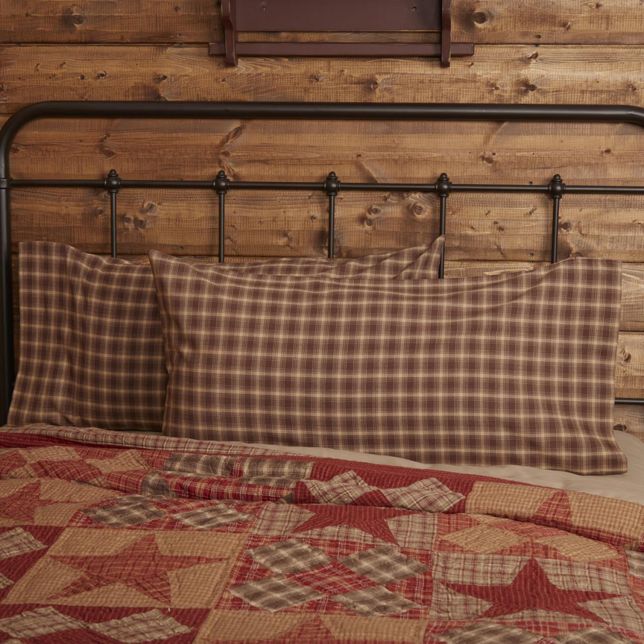 VHC Brands Dawson Star Pillow Case